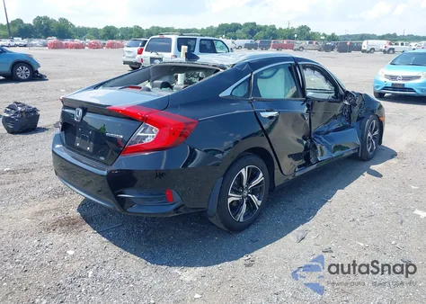 2018 Honda Civic Touring from USA, damaged, VIN JHMFC1F94JX033409